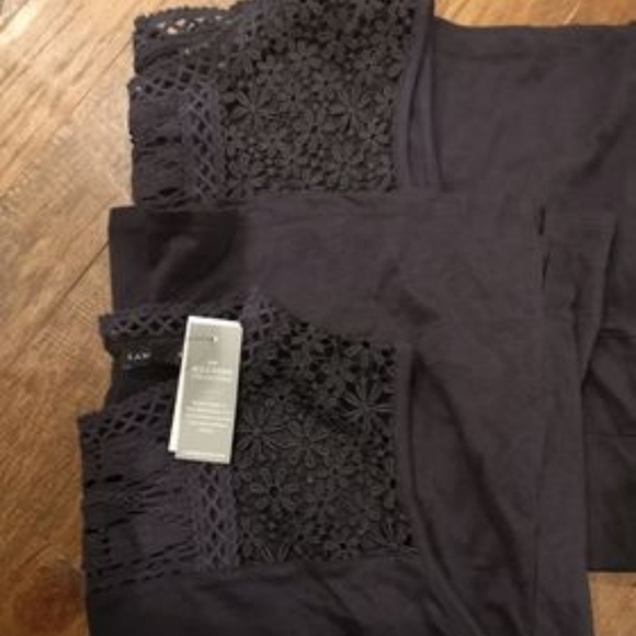 Embroidered blue cotton tank, Lane Bryant plus size 18/20 - Picture 8 of 16